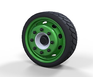 Low profile wheel