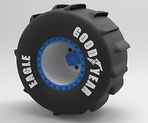 Mud wheel