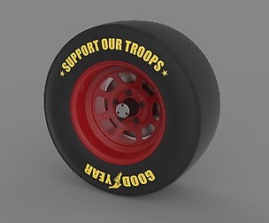 NASCAR wheel