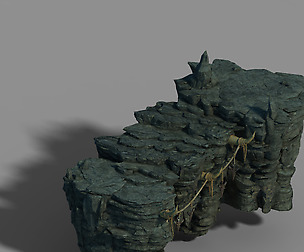 Town Magic Cave - Stone 04