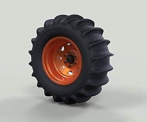 Rear wheel for Dune Buggy