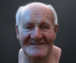 Ultra realistic old man HEAD