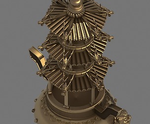 Decorations - Incense burner 067