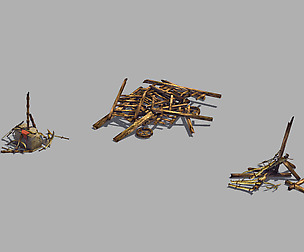 Broken - knife ladder - ladder truck