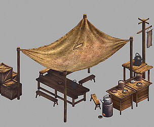 Tea - Bread - Stand
