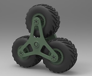 Terrastar wheel system
