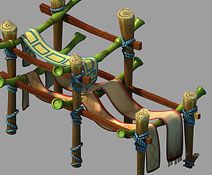 City - Clothes rack