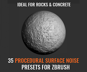 35 Weathered Surface Noise for Rocks and Concrete