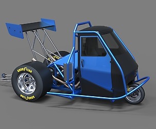 Dragster trike