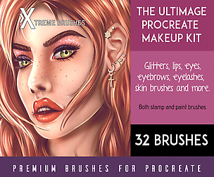 Ultimate Procreate Makeup Kit (brushset)