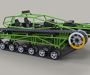Concept tracked vehicle
