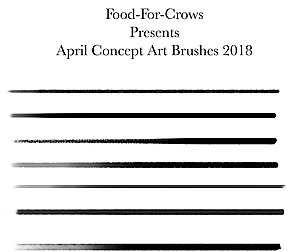 April Concept Art Brushes 2018