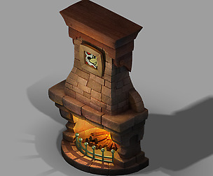 Disney - Fireplace 02