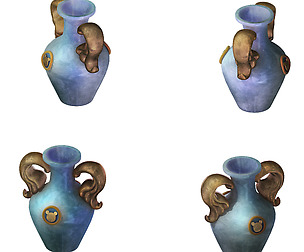 Disney Player Family - Vase 01
