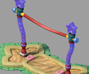 Disney main city - horizontal bar
