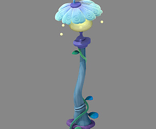 Disney main city - street lights 32