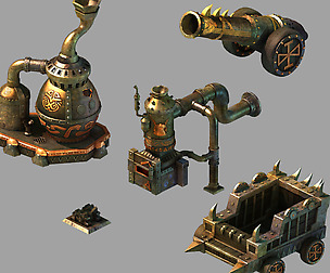 Black Light Cave - Fort Objects 02
