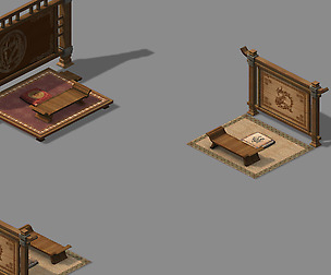 Dynasty - Dining Table Screen 01