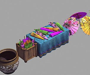 Market - Shop - Umbrella
