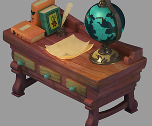 Home Furniture Making - Desk 02