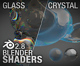 glass and crystal shaders
