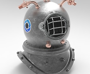 Diving helmet