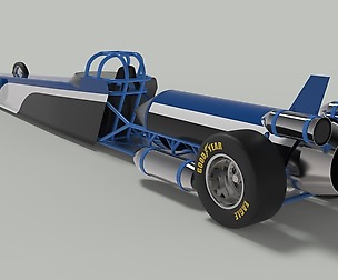 Jet dragster