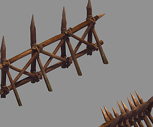 Barracks guard - fence 63