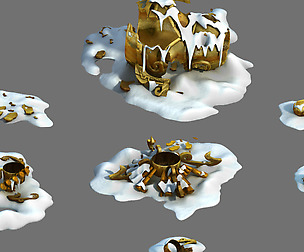Kunlun Snow Mountain - Broken Incense Burner 03