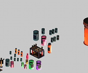 Witch Chalet - Chemical Bottle 01