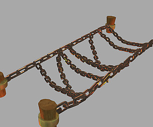 Lava Hell - Iron Chain Bridge 23