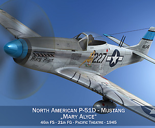 North American P-51D - Mustang - Mary Alyce
