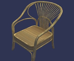 Wicker chair