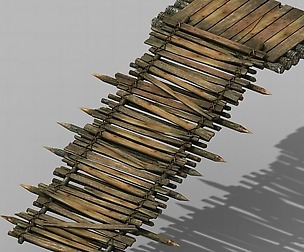 Savage Tribe - Wooden Ladder 01