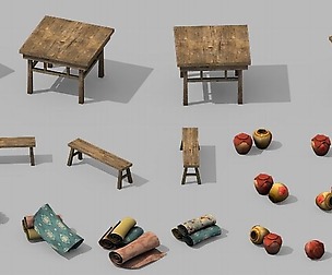 Barbarians - Tables and chairs 02