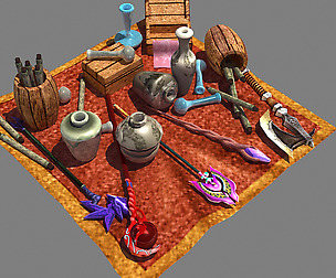 Miscellaneous goods - ground stall 01