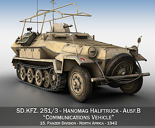 SD.KFZ 251/3 Ausf.B - 15PD