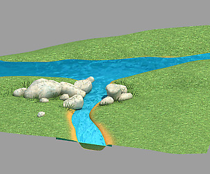 100 Mu Forest - River 03