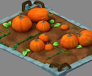 Disney main city - planting farmland 24