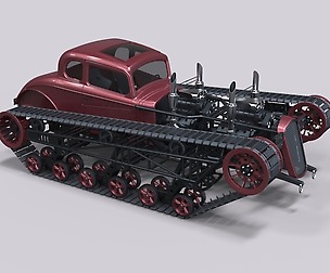 Tracked Hot rod