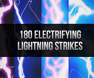 180 Electrifying Lightning Strikes