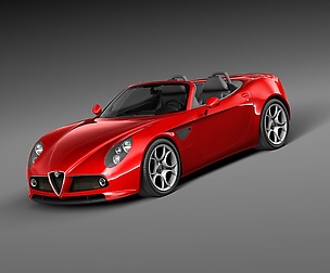 Alfa romeo 8c spider