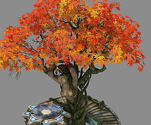 Leprechaun Forest - Tree Shrine 02