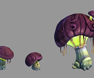 Yunmengze - Glowing Mushrooms 21