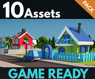 Cartoon Houses Package