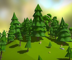 Low poly Forest Pack