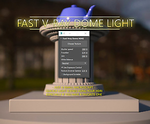 Fast V-Ray Dome Light