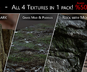 SALE! - 4 Textures in 1