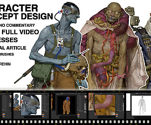 Character Concept design MEGA_pack.