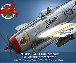 Republic P-47D Thunderbolt - Schmaltzie